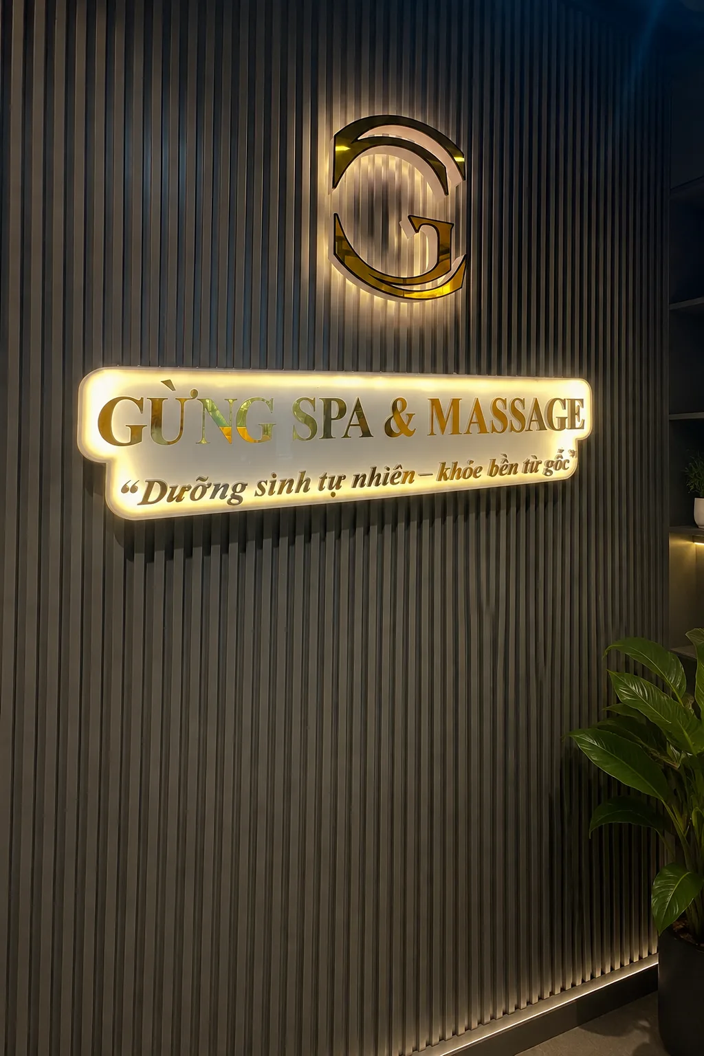 Không gian trị liệu thảo mộc tại spa